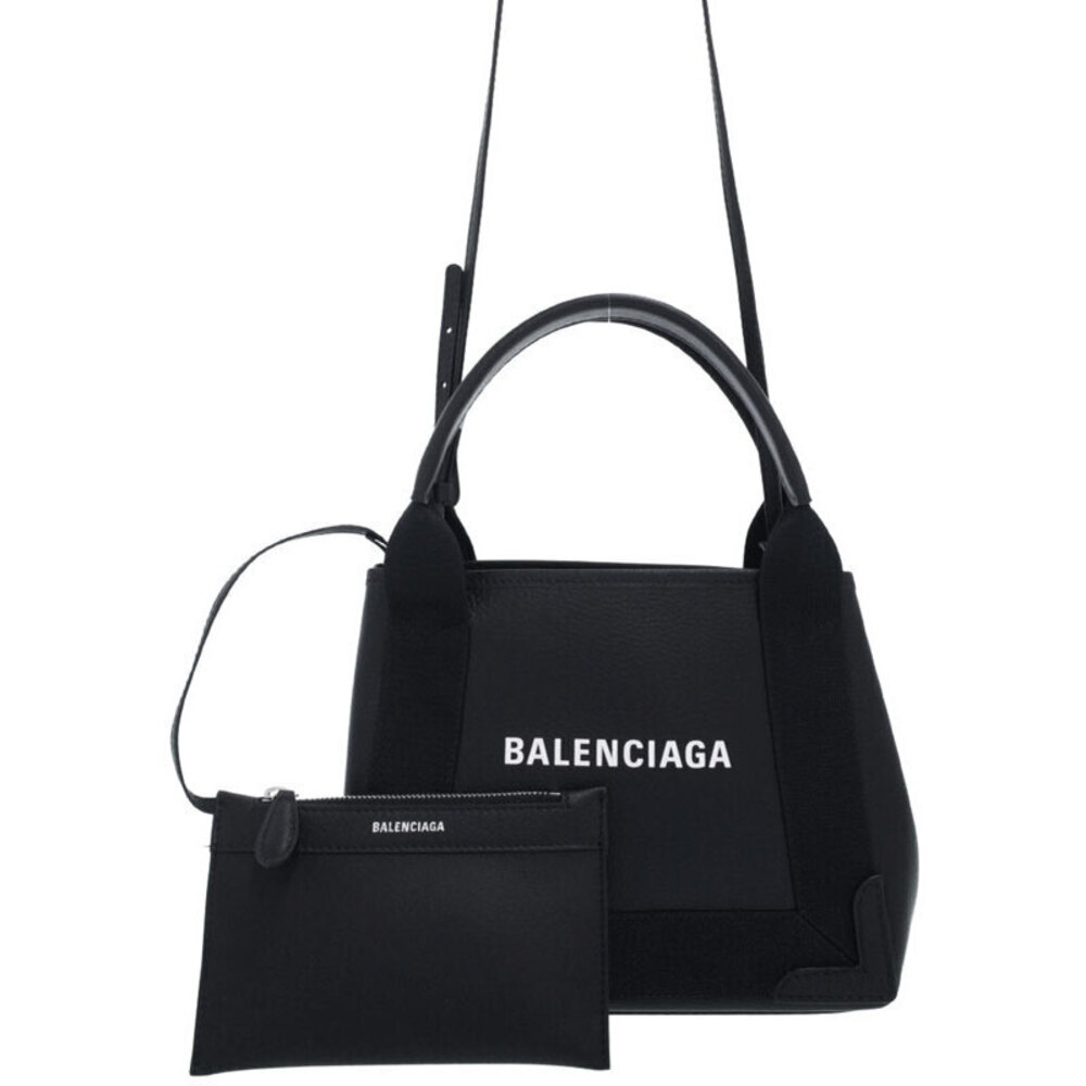 Balenciaga XS Navy Bag Blue Cabas - Picture 2 of 9